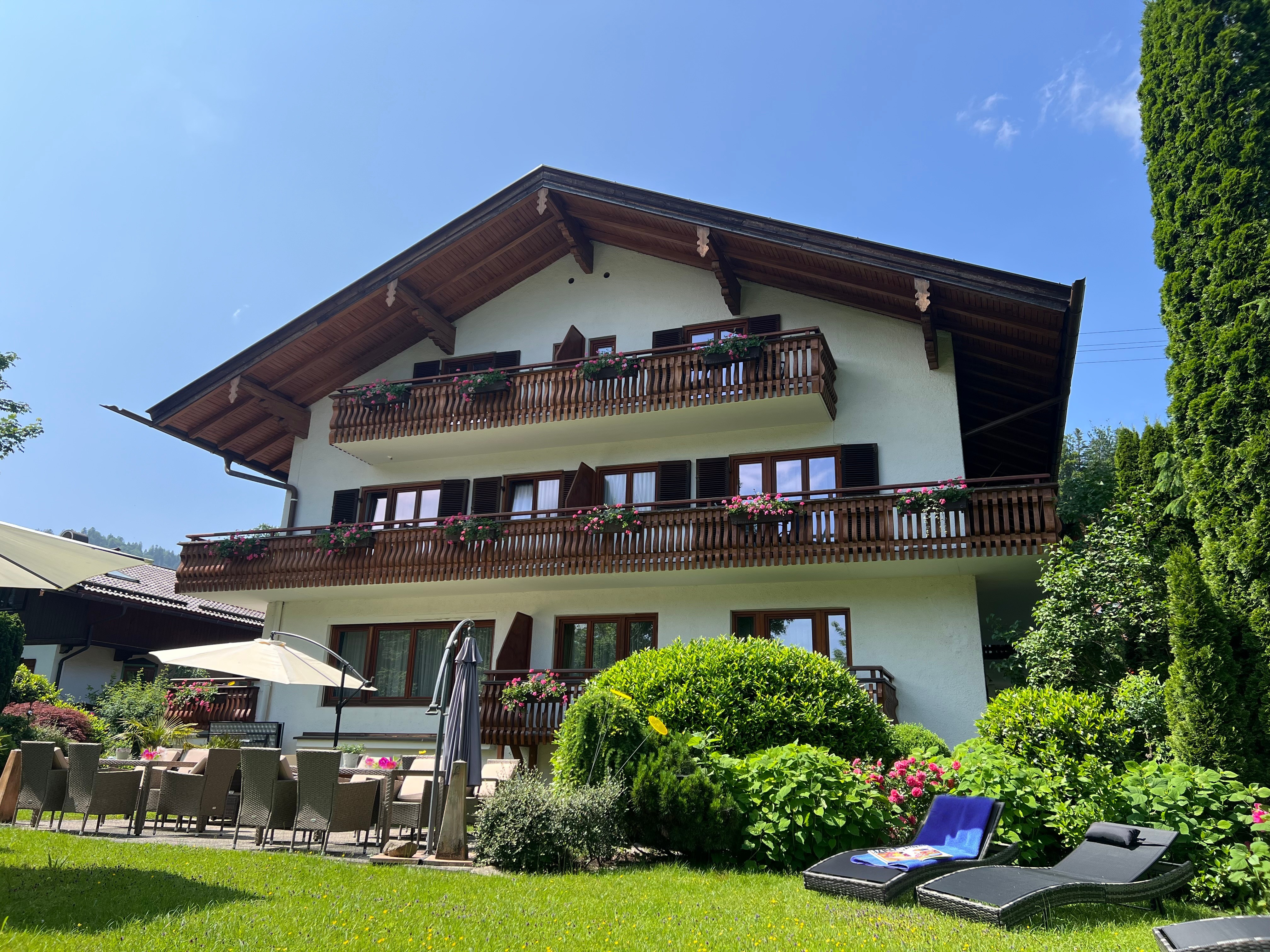 Hotel Ansicht Garten